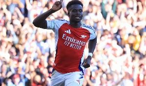 BBC：萨卡已在今日回归阿森纳训练，可能出战对阵曼城的比赛